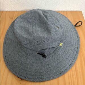 Men’s Gray Wide Brim Sun Hat